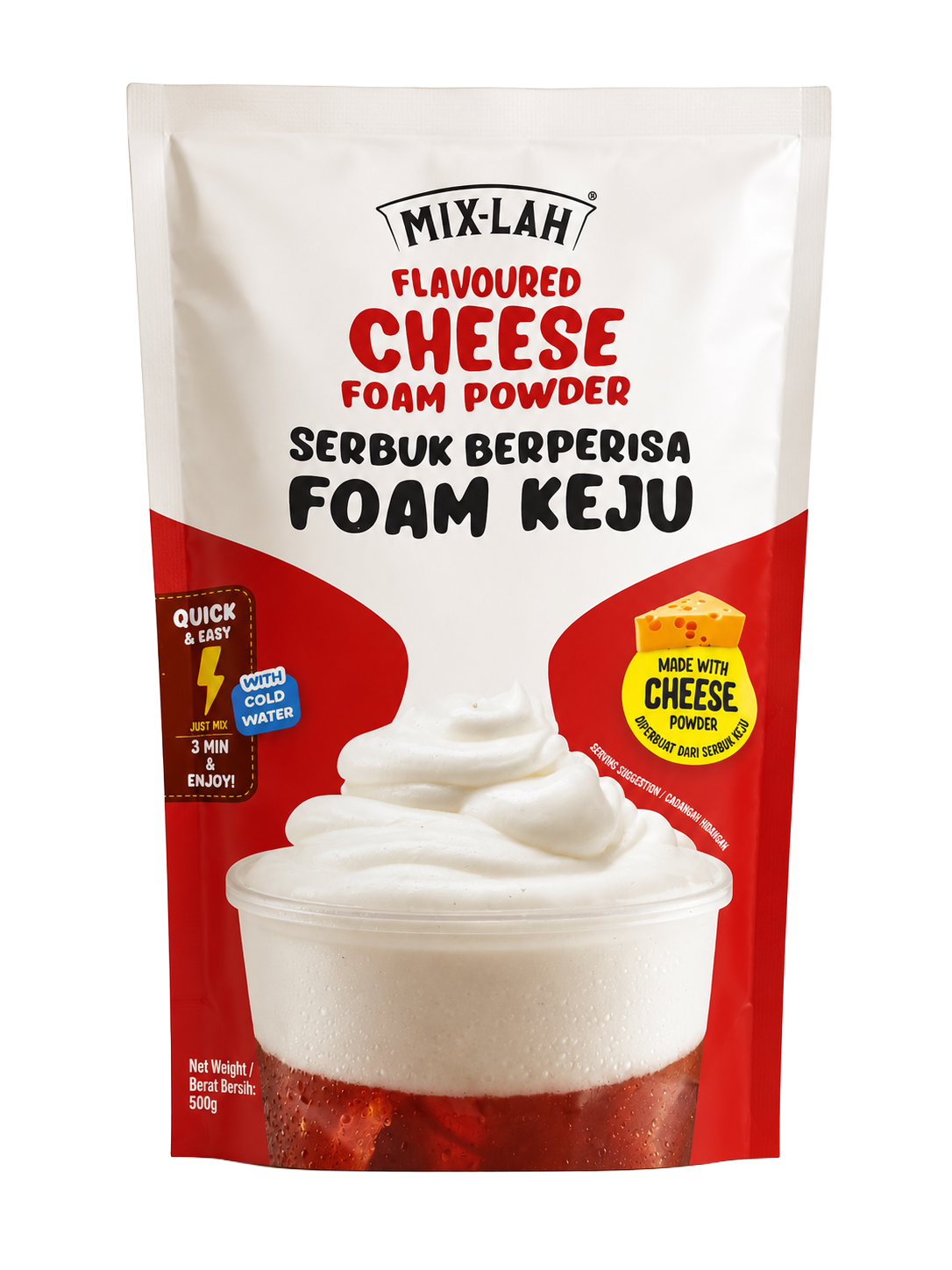 MIX-LAH Cheese Foam Powder